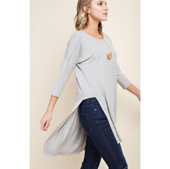 🌿SIDE SLIT TUNIC🌿 - Picture 2 of 4